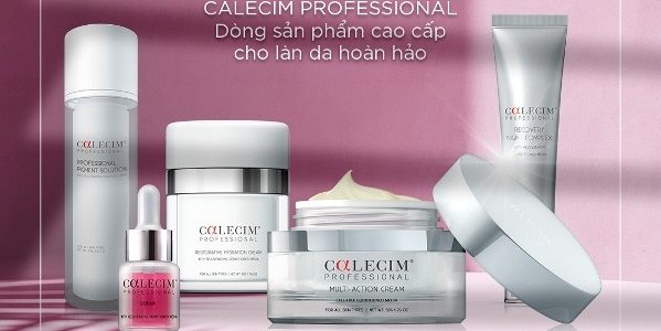 CALECIM Professional giúp phái đẹp có làn da sáng mịn đầy sức sống