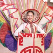 Hoa hậu Ngọc Châu mang ‘Chiếu Cà Mau’ đi thi Miss Universe