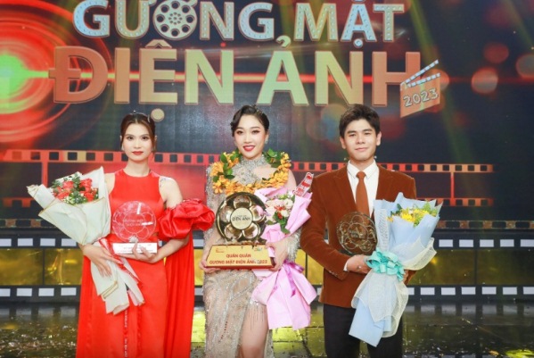 Lê Thu đăng quang Gương mặt điện ảnh 2023
