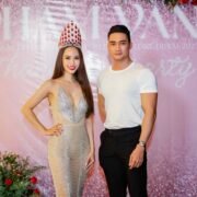 Lương Gia Huy, Quỳnh Thư chúc mừng Hồng Vân đăng quang Hoa hậu Quý bà Thế giới Milestone 2023
