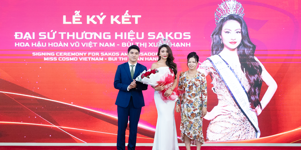 SAKOS chính thức công bố đại sứ thương hiệu – Hoa hậu Bùi Xuân Hạnh