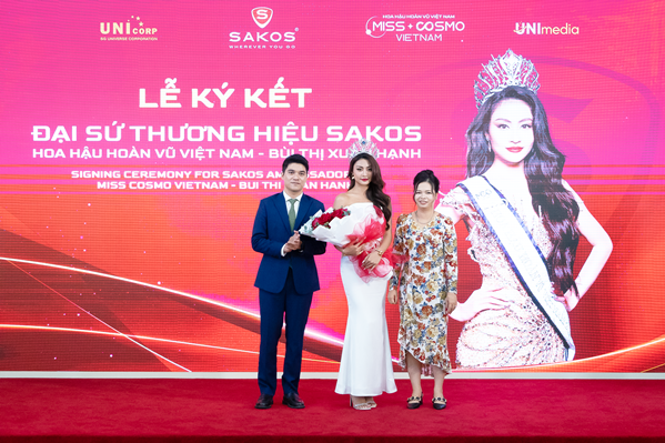 SAKOS chính thức công bố đại sứ thương hiệu – Hoa hậu Bùi Xuân Hạnh