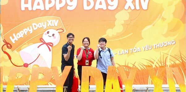 Sắc cam tại Happy Day XIV- Ngày hội hiến máu Đại học Ngoại thương