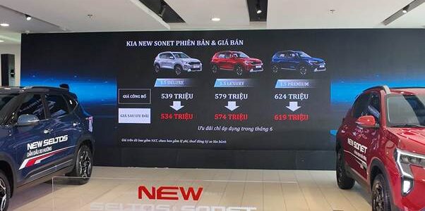 Bộ đôi Kia Seltos và Sonet được THACO giới thiệu gây sốt