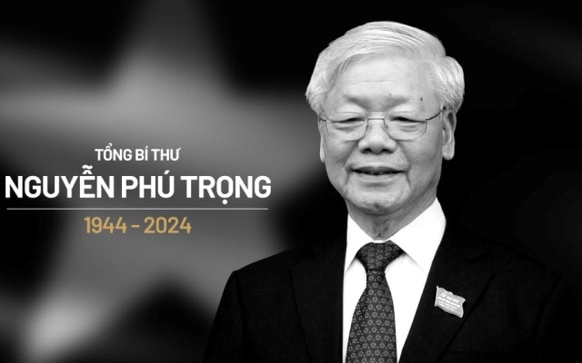 Thông báo Lễ viếng, Lễ truy điệu và Lễ an táng Tổng Bí thư Nguyễn Phú Trọng