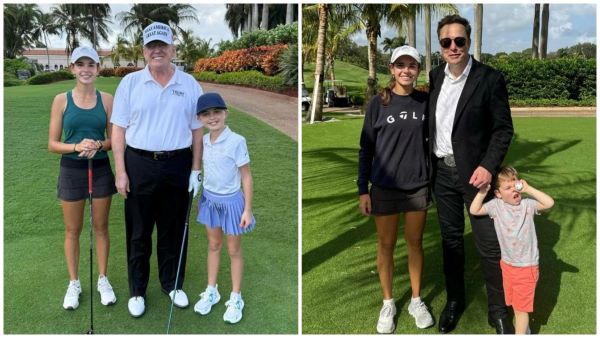 Ông Trump đến sân golf cùng tỉ phú Elon Musk