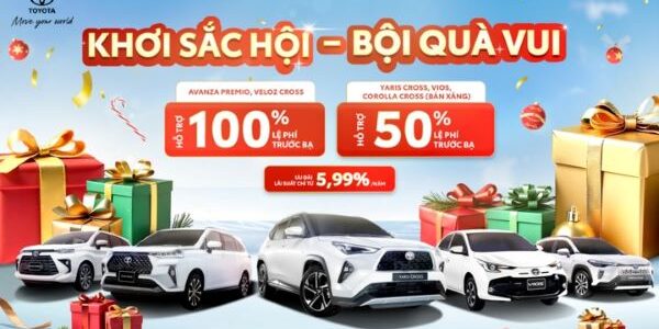 Toyota chốt sổ năm 2024 với loạt ưu đãi lớn