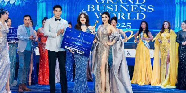 Bùi Quỳnh Anh giành ngôi vị Á hậu 3 tại Miss Grand Business World 2025